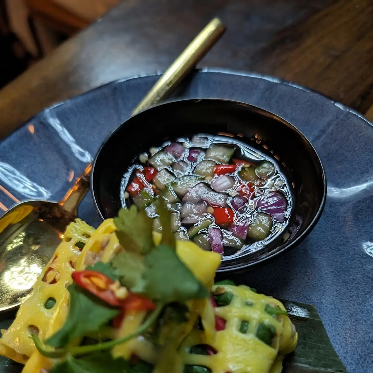 Thai Herbs Branzino