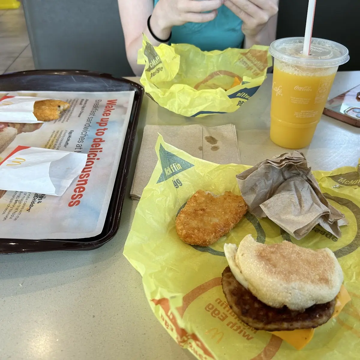 Sausage Egg Mcmuffin Meal