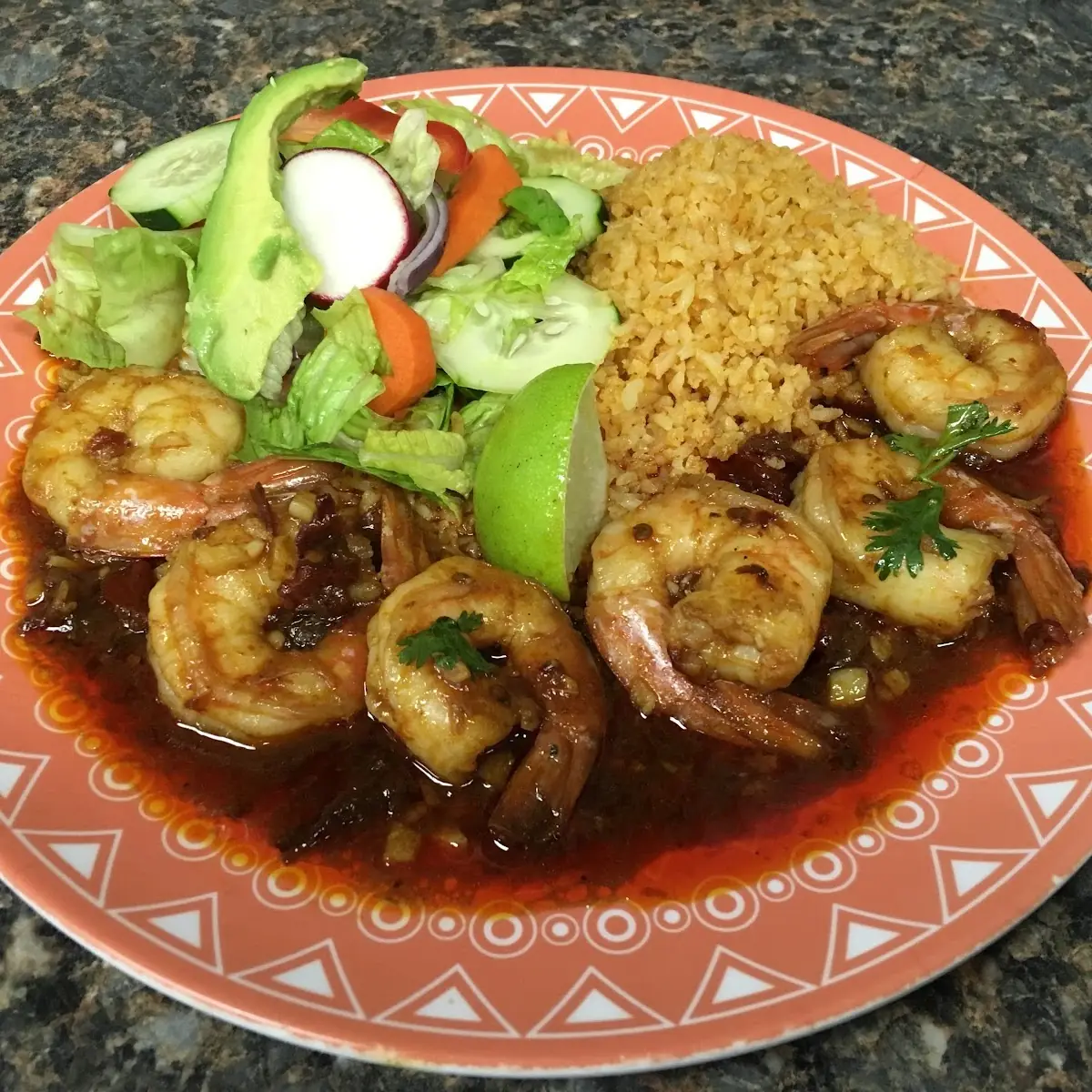 Camarones a La Diabla