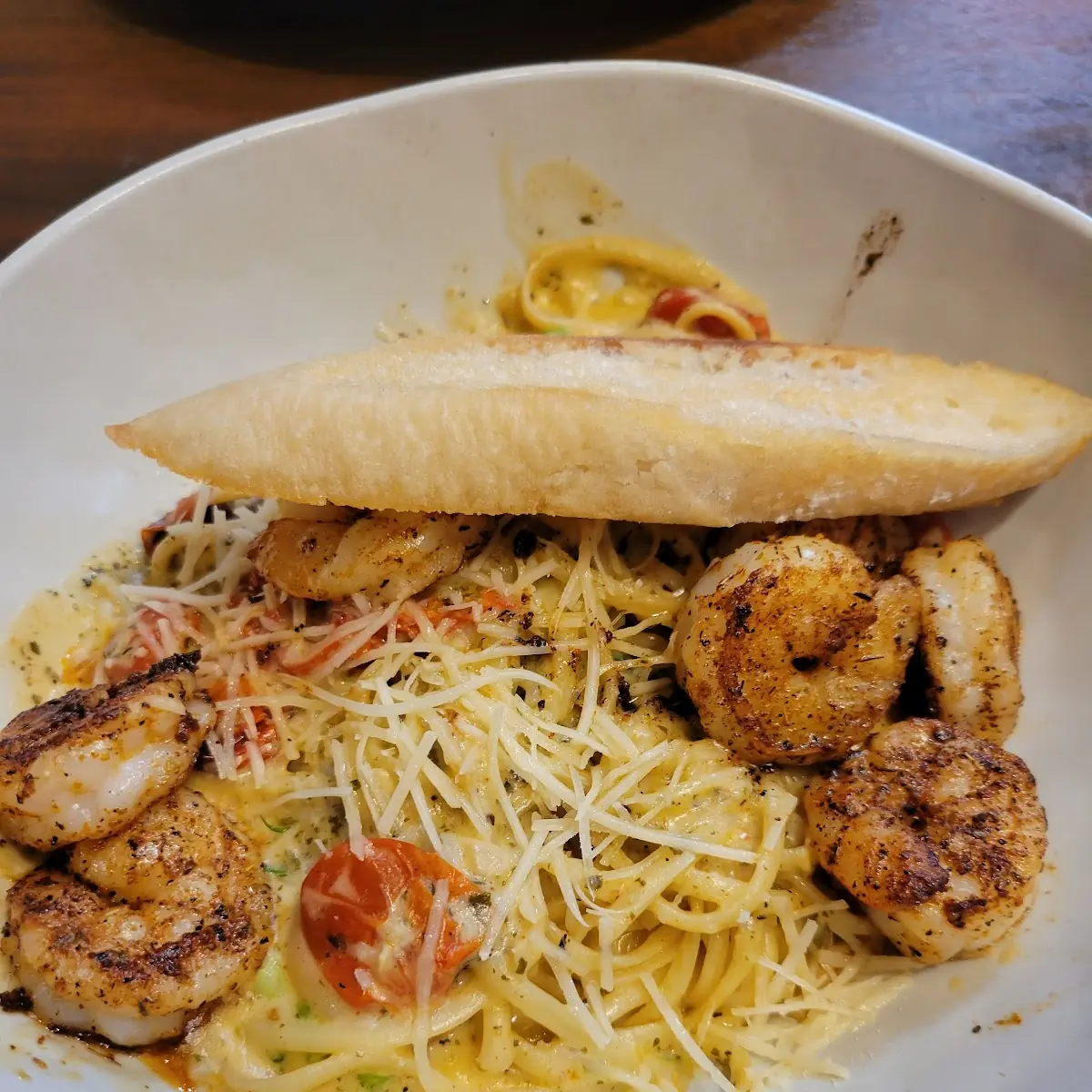 Blackened Shrimp Pasta