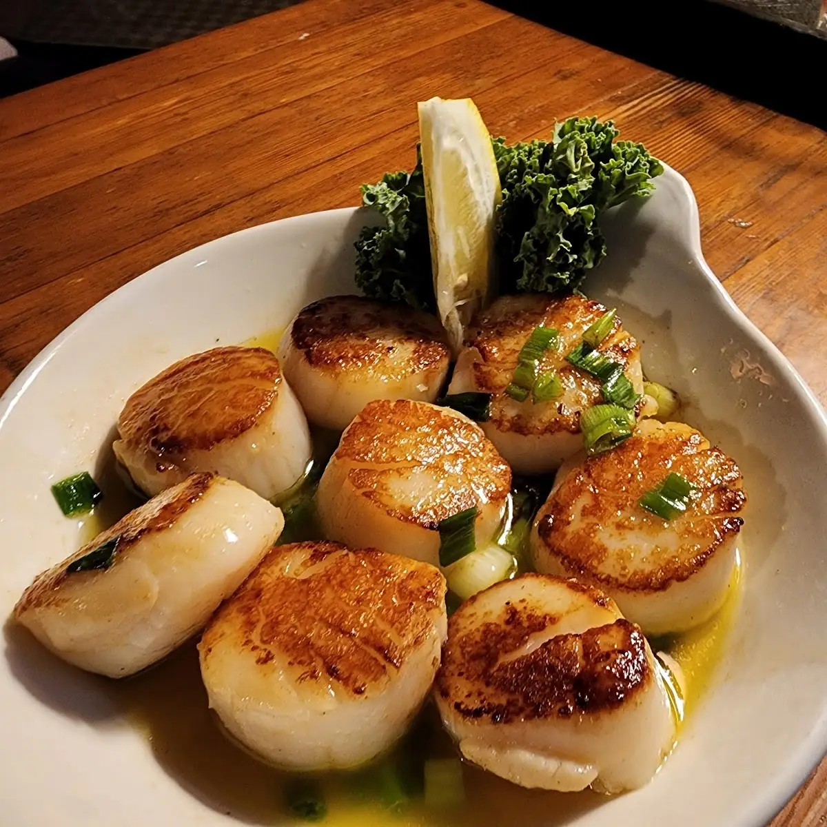 Pan Seared Scallops