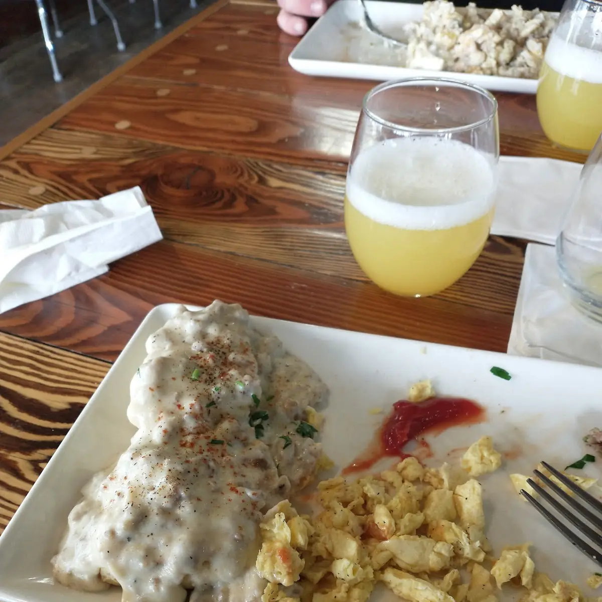 Biscuits & Gravy Scrambled Eggs