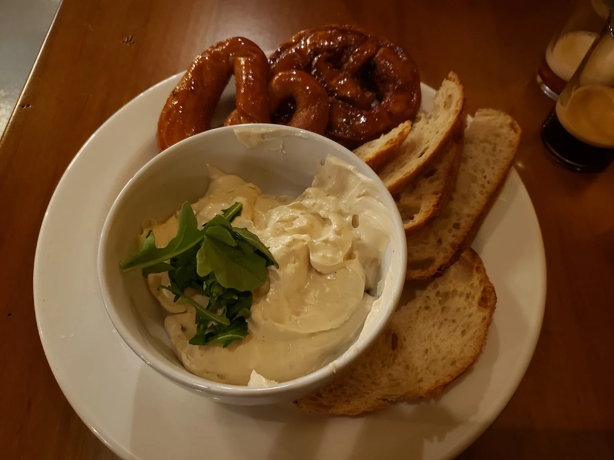 Beer Cheese and Pretzels