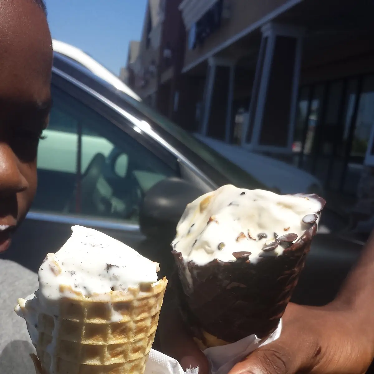 Dipped Waffle Cone