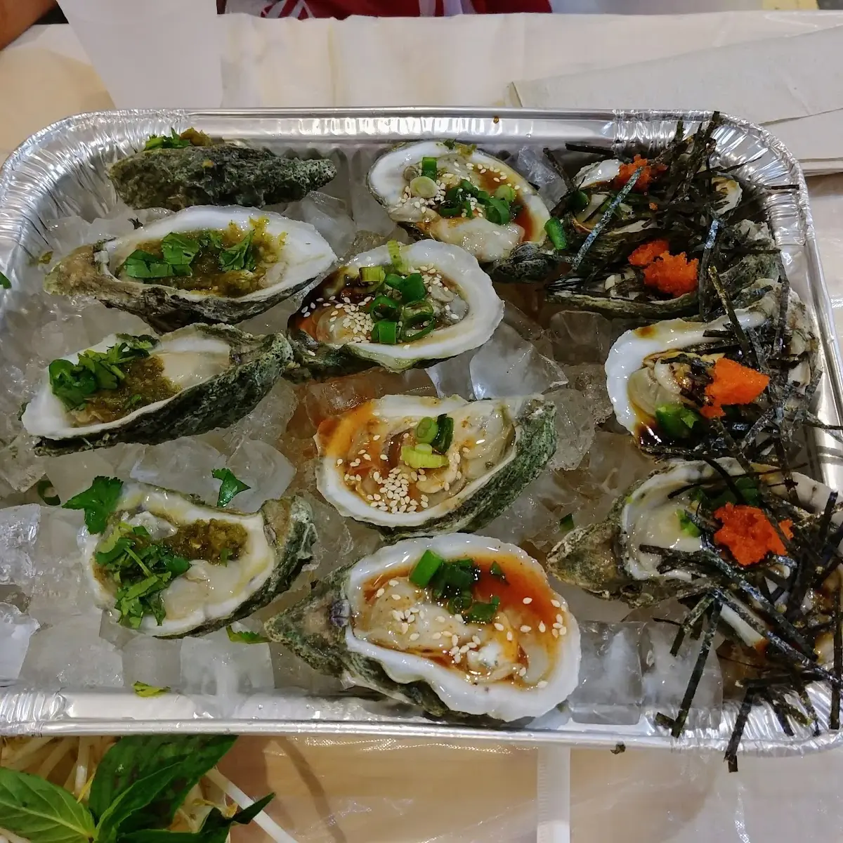 Korean Style Oysters
