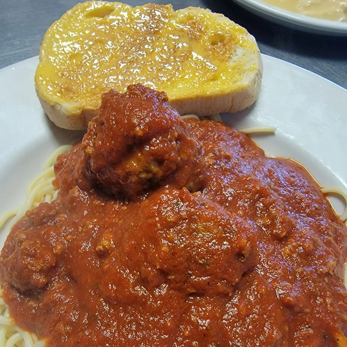 Spaghetti with Homemade Meatballs