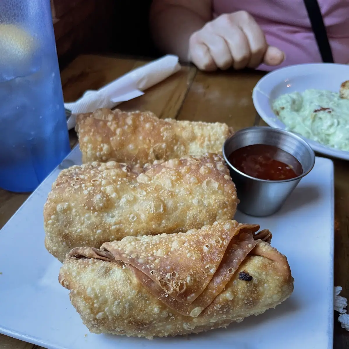 Peppered Steak Eggrolls