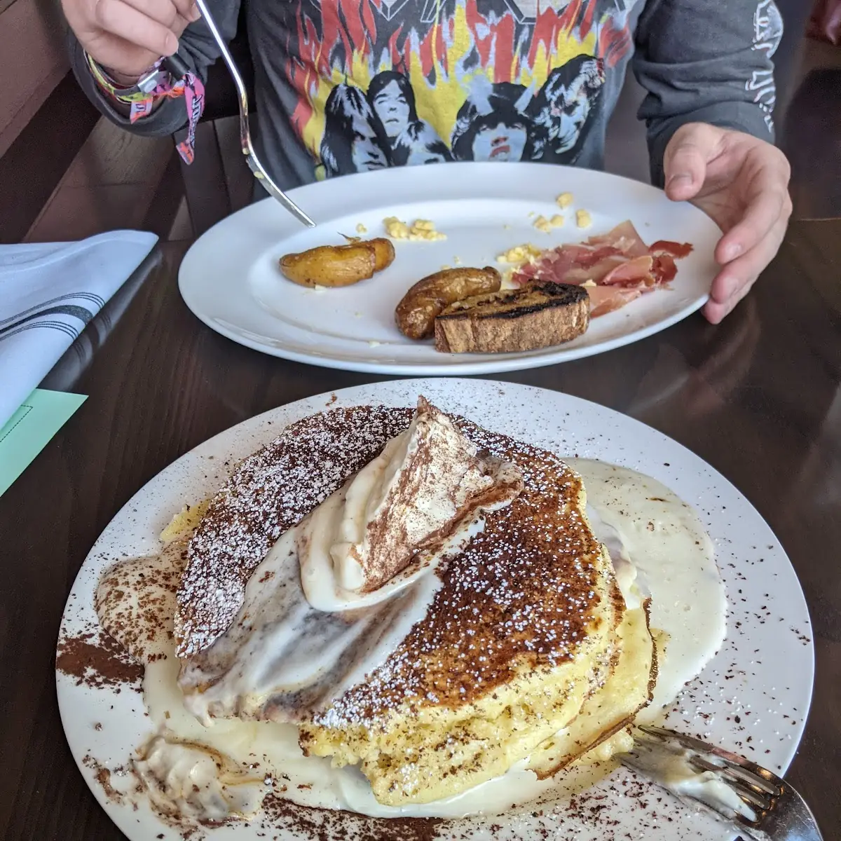 Tiramisu Pancakes