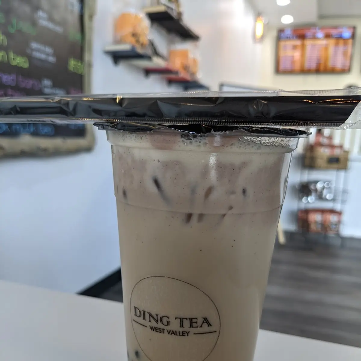 Passion Fruit Milk Tea