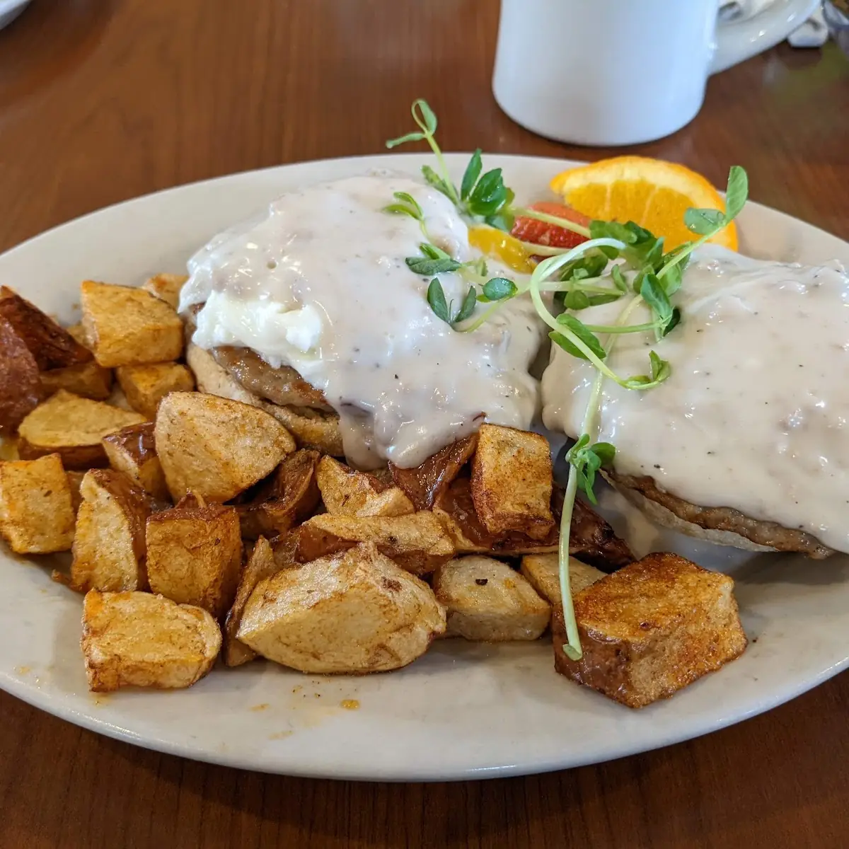 Sausage Gravy Eggs Benedict