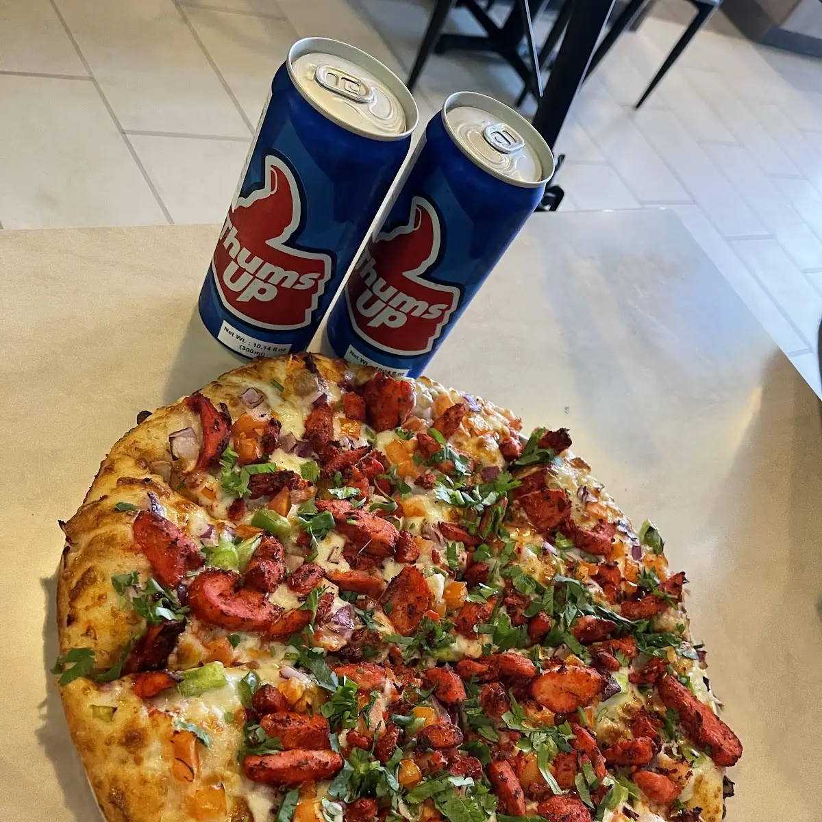 Chicken Tandoori Pizza