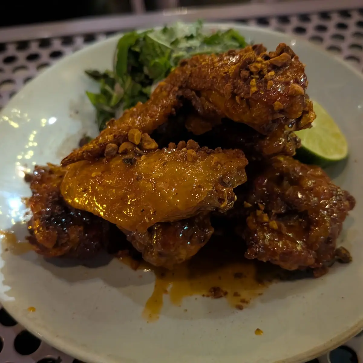 Nam Prik Chicken Wings