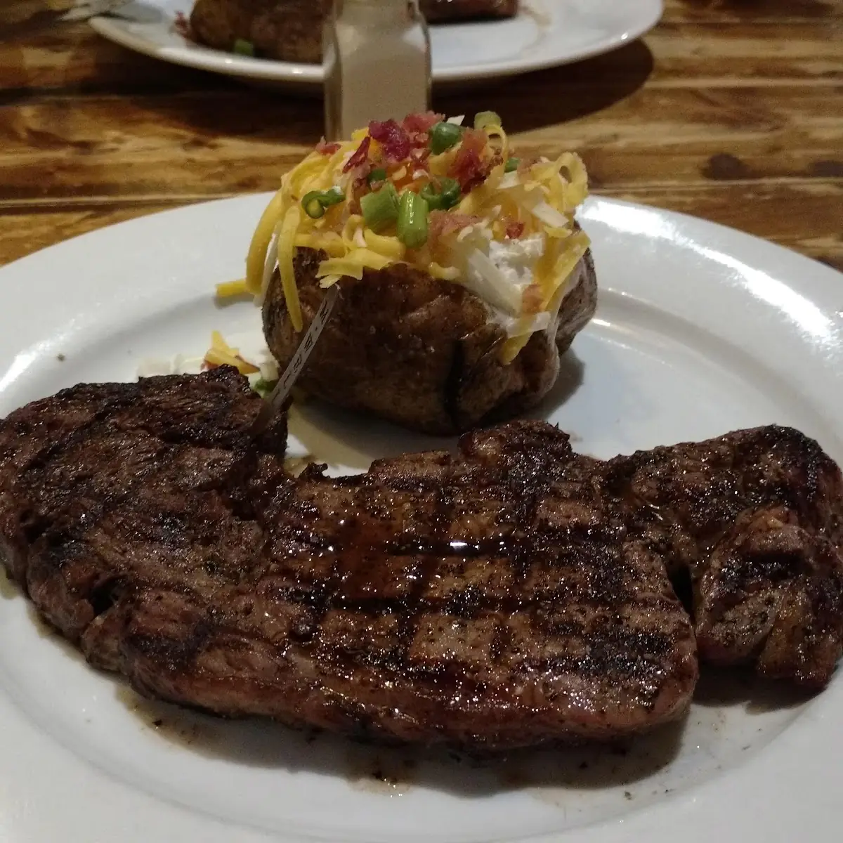 Ribeye Steak and Baked Potato