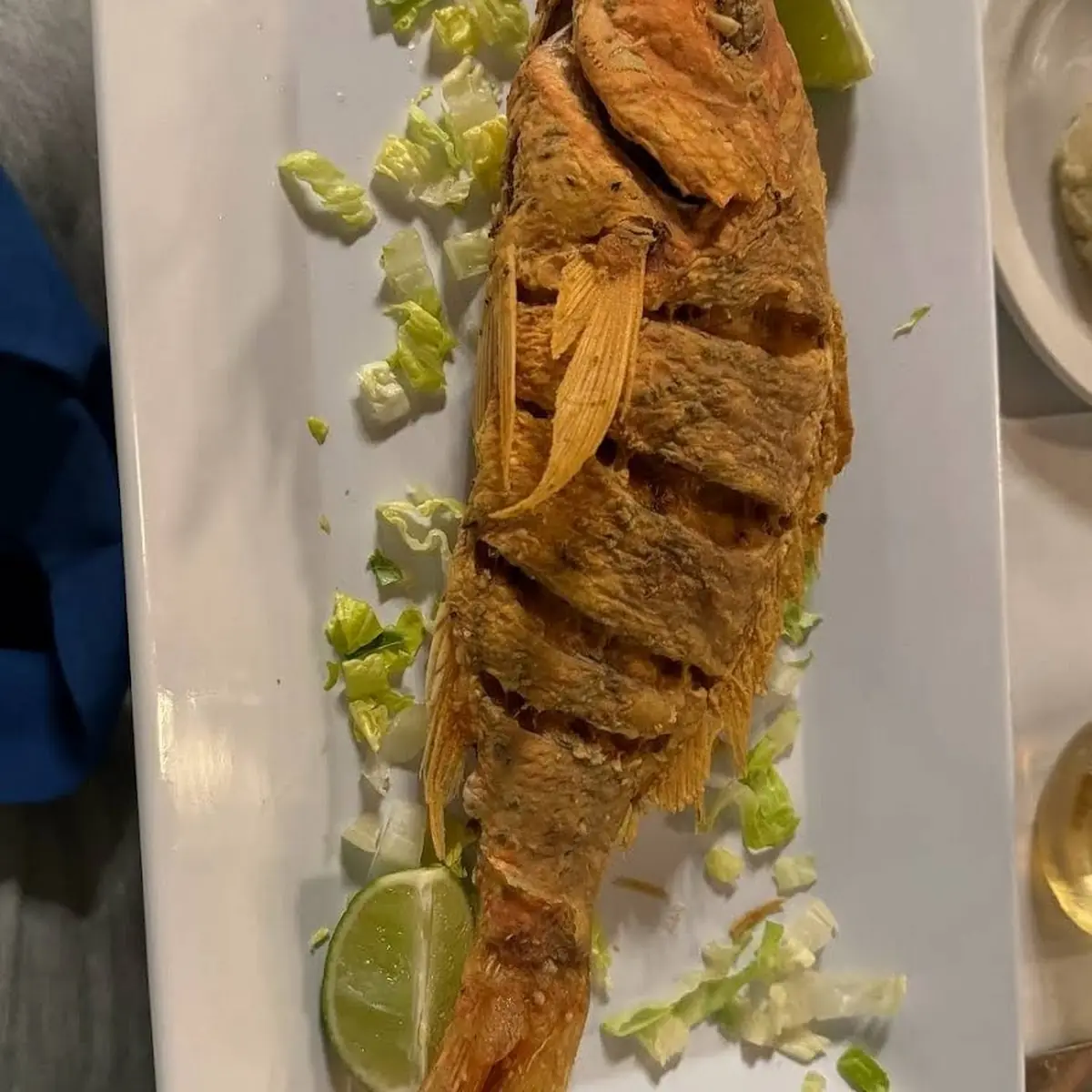 Fried Red Snapper