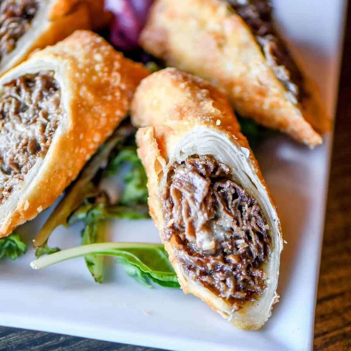 Philly Steak Egg Rolls