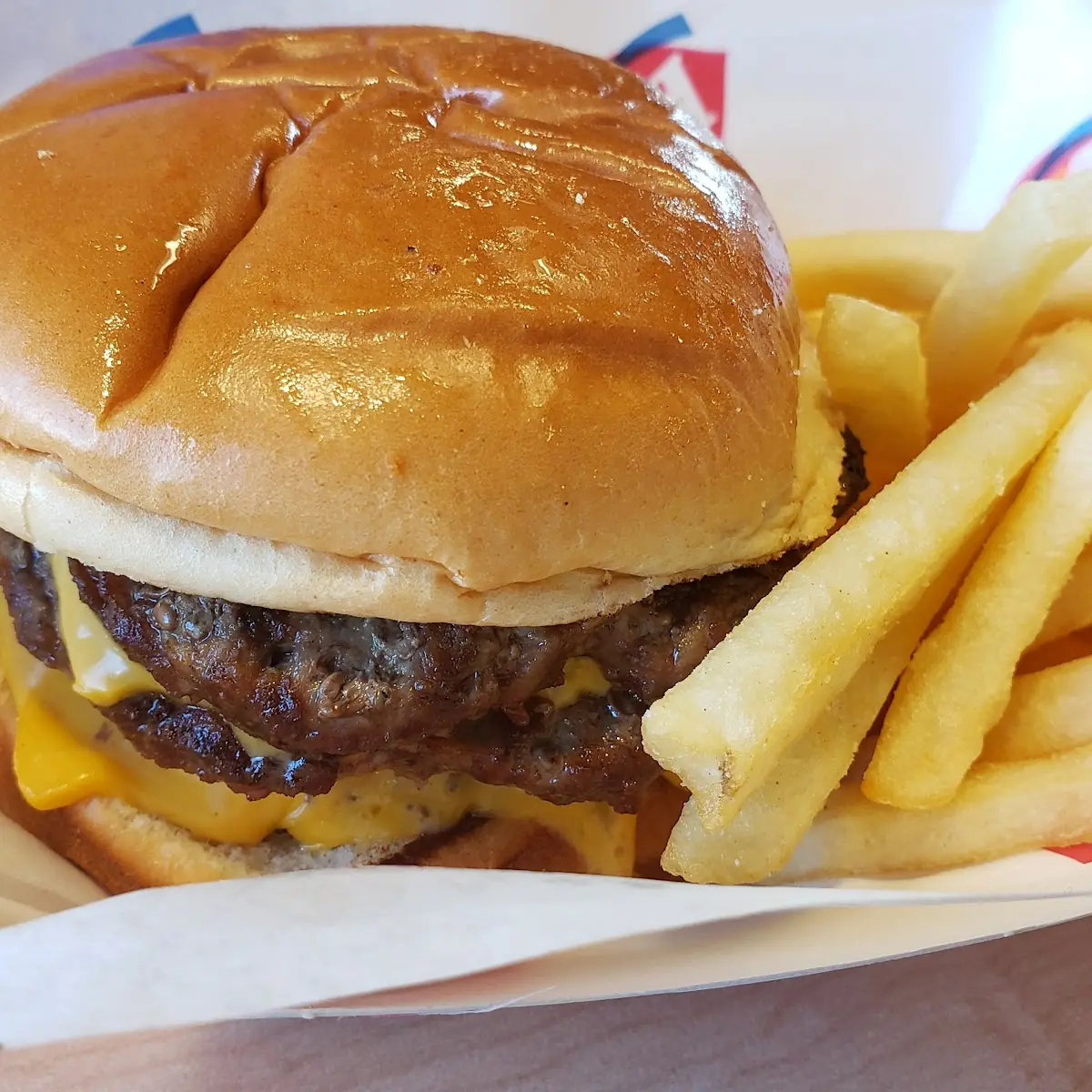 Triple Cheeseburger Combo