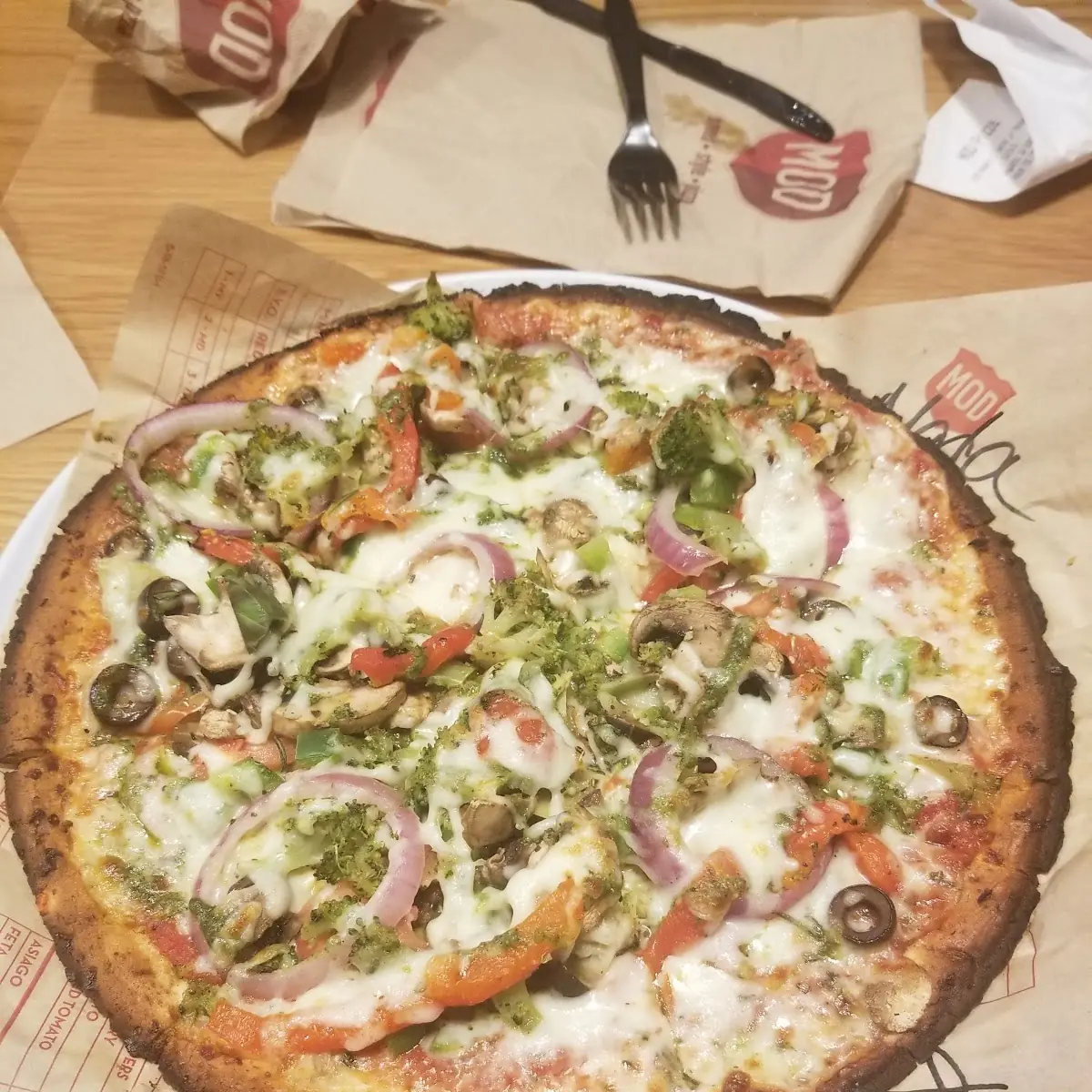 Cauliflower Crust Personal Pizza