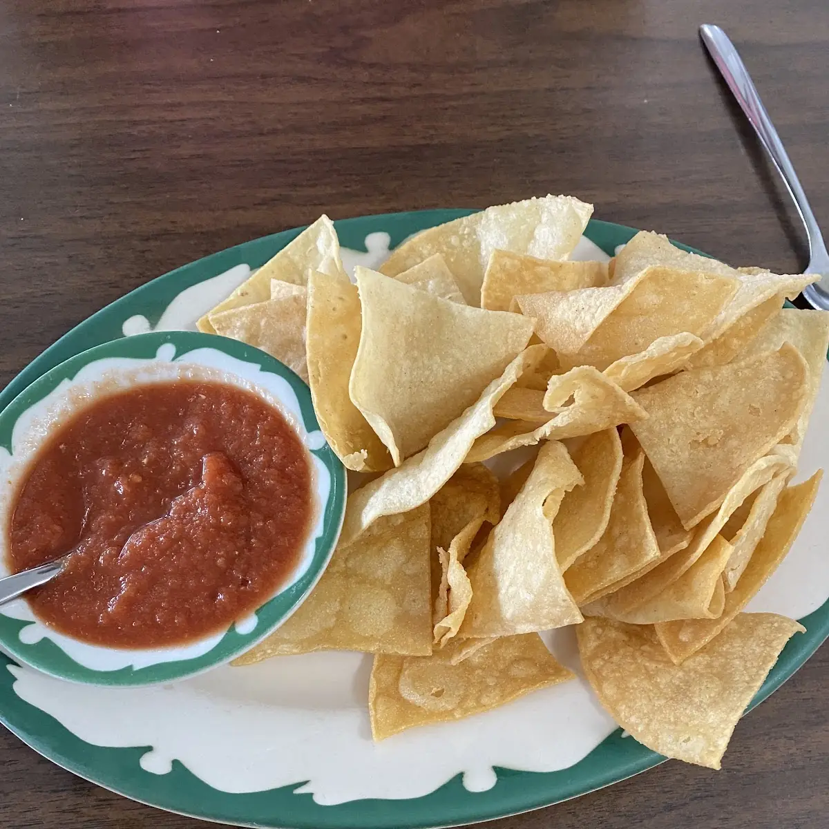 Chips Red Sauce
