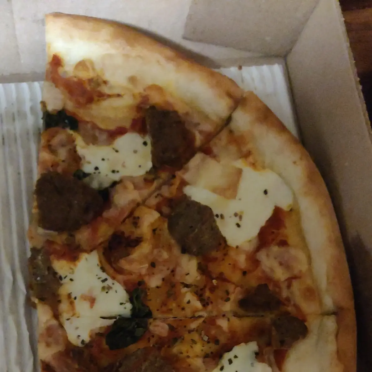 Meatball Pizza