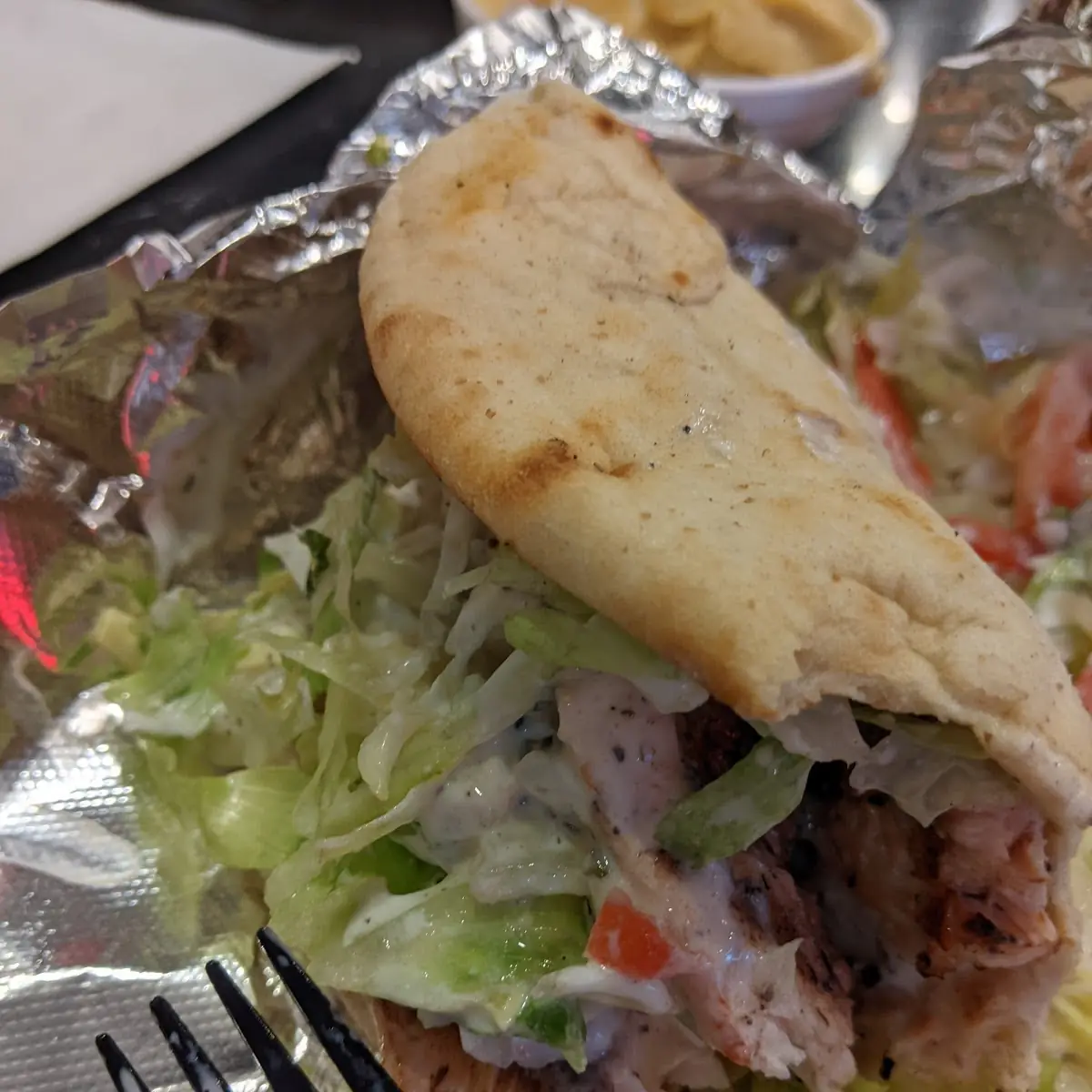 Grill Chicken Gyro