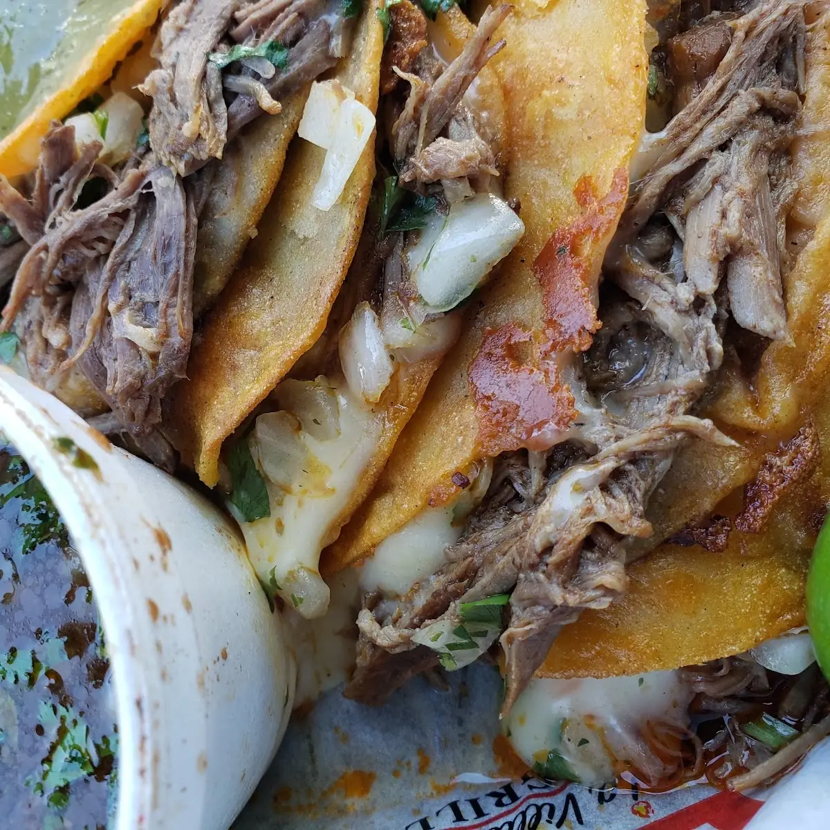 Queso Birria Tacos