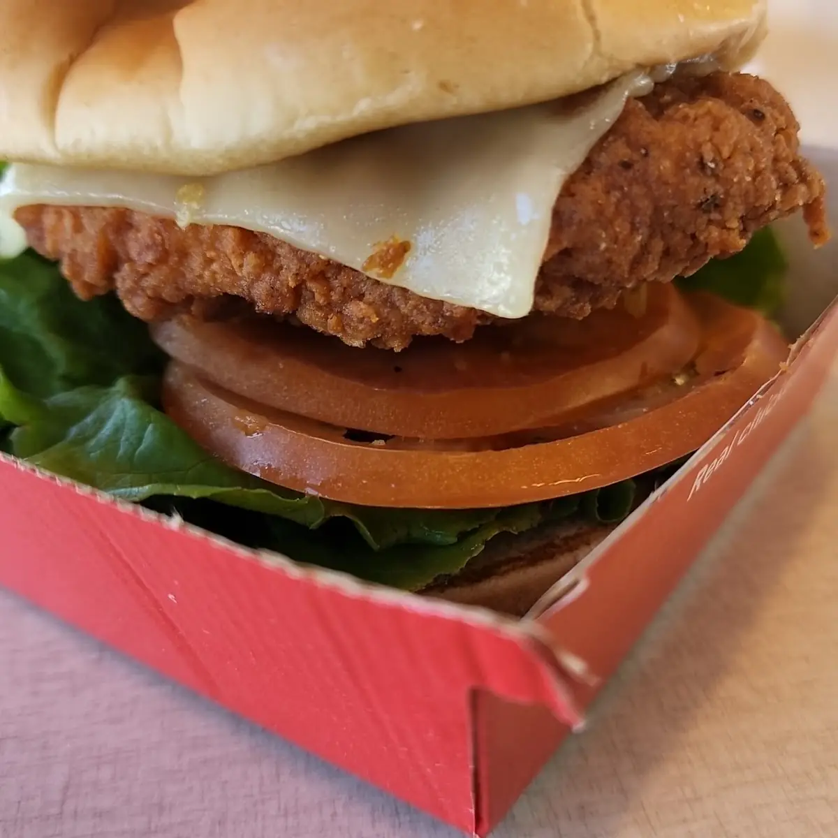 Deluxe Crispy Chicken Sandwich