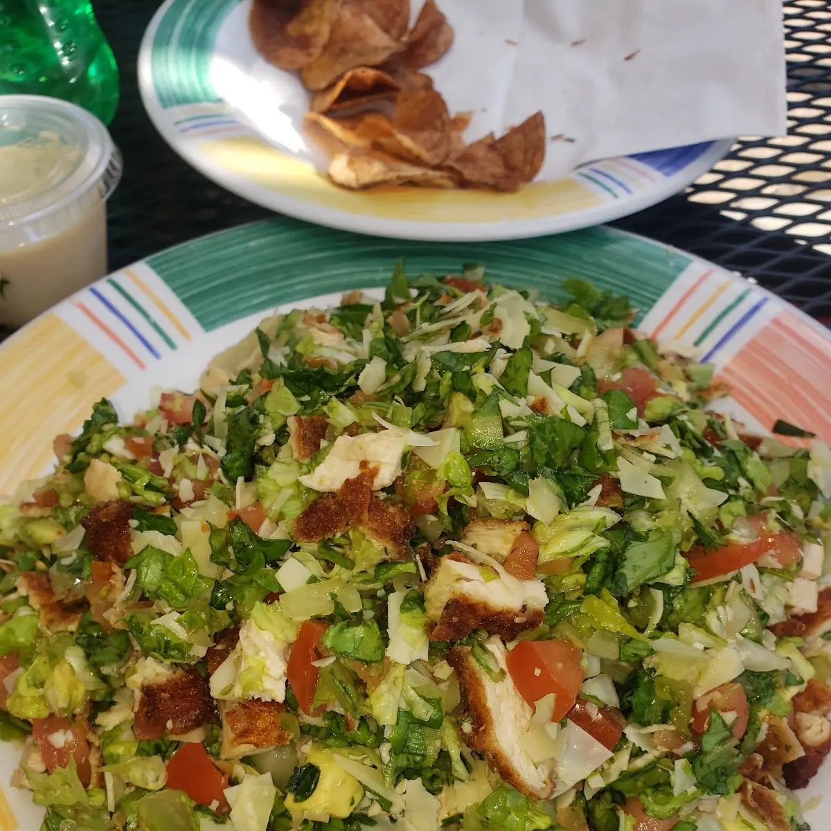 Fried Chicken Ranc Salad