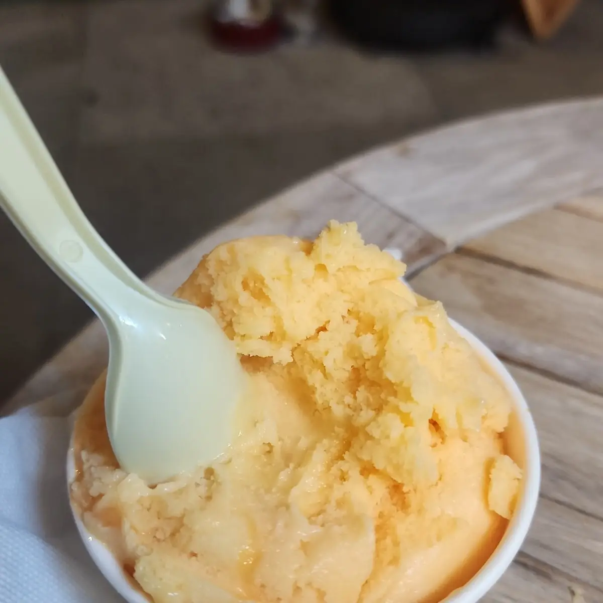 Coconut Cream Sorbet