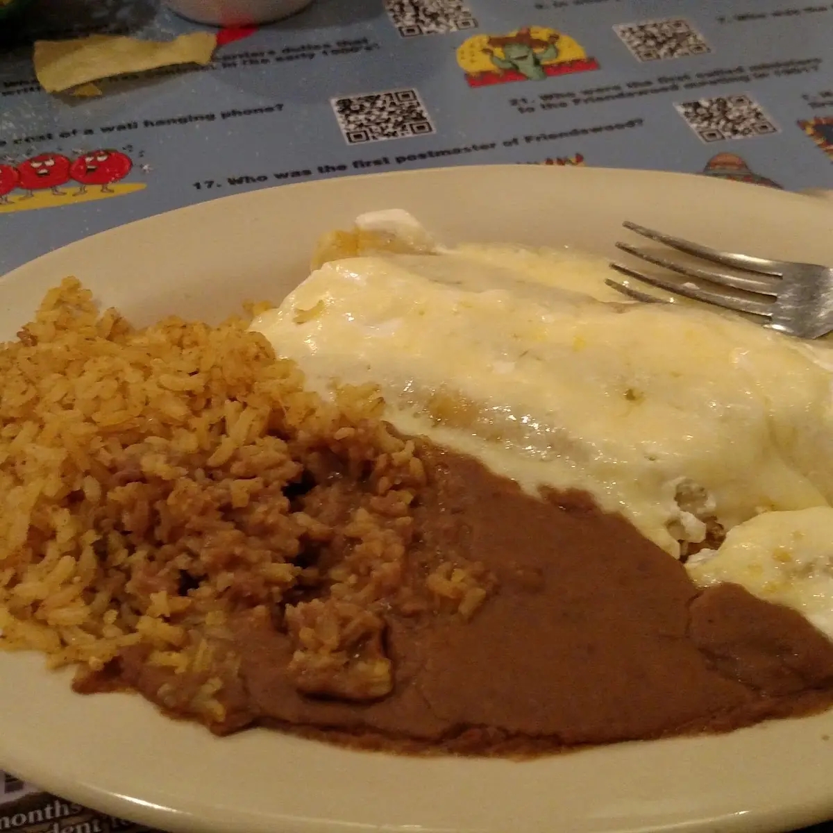 3 Sour Cream Chicken Enchiladas