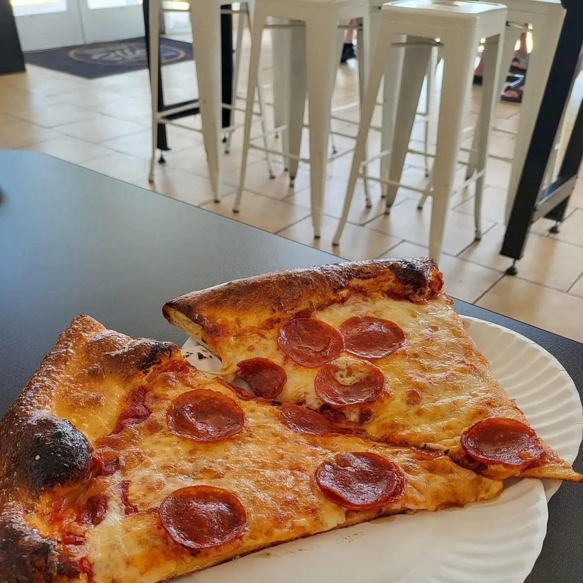 Triangular Pizza Slices