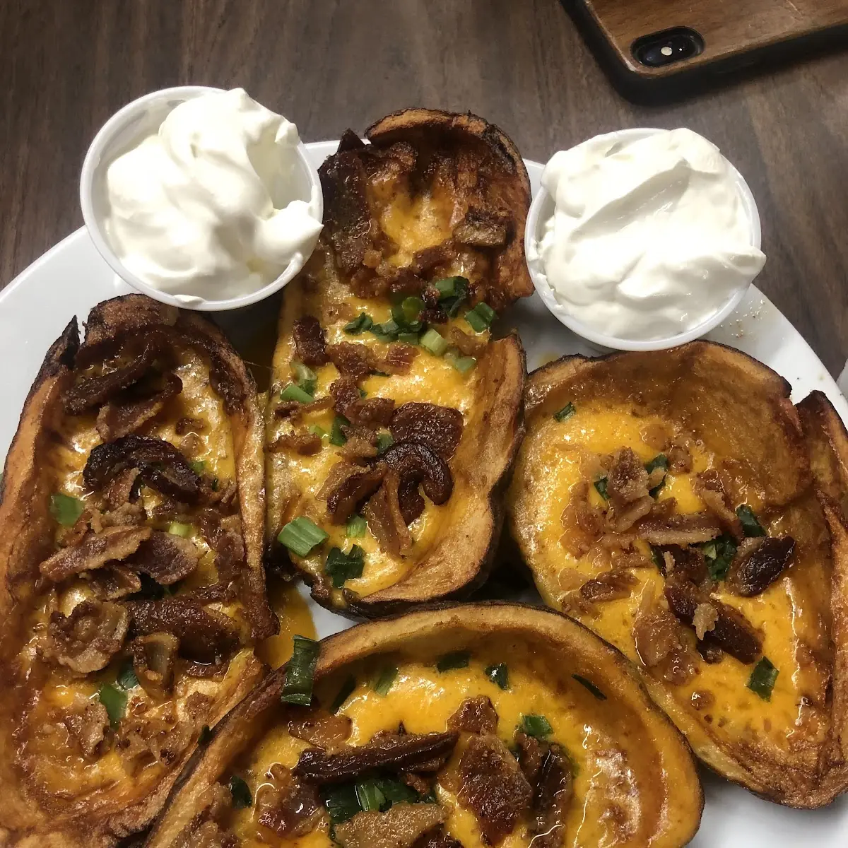 Onion Rings Baked Potato