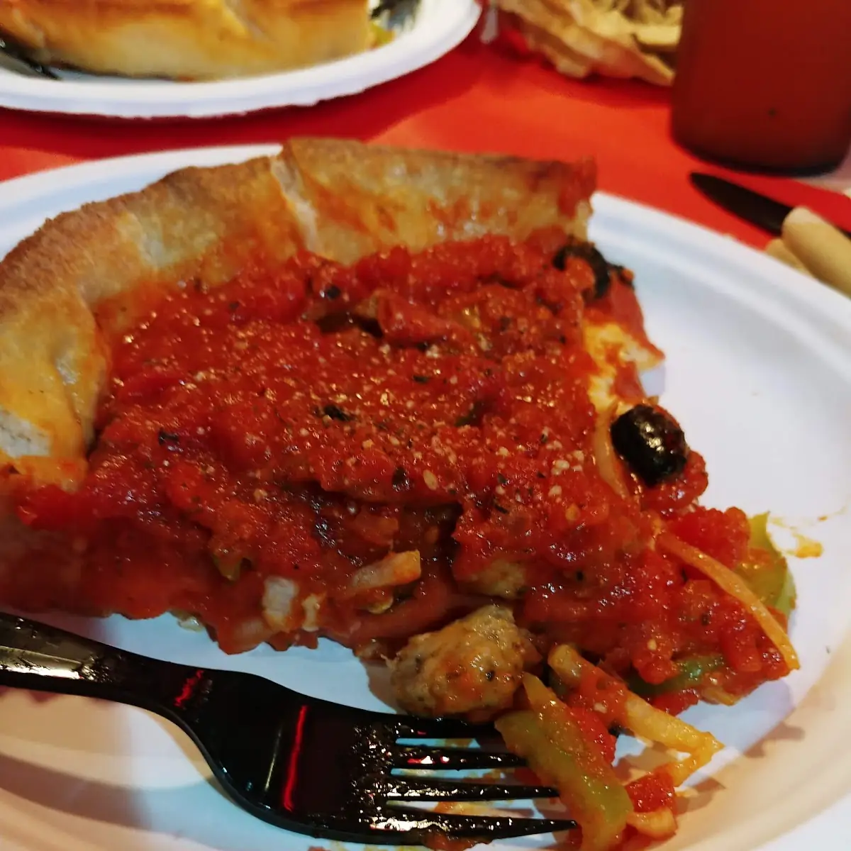 Chicago Style Deep Dish Pizza