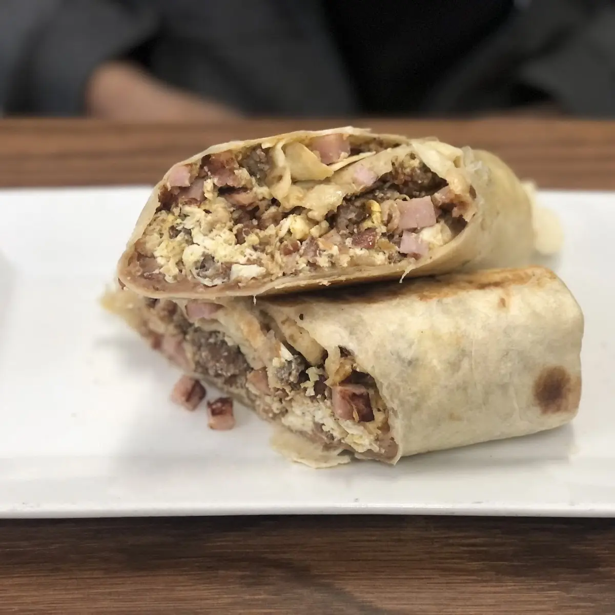 All Meat Breakfast Burrito