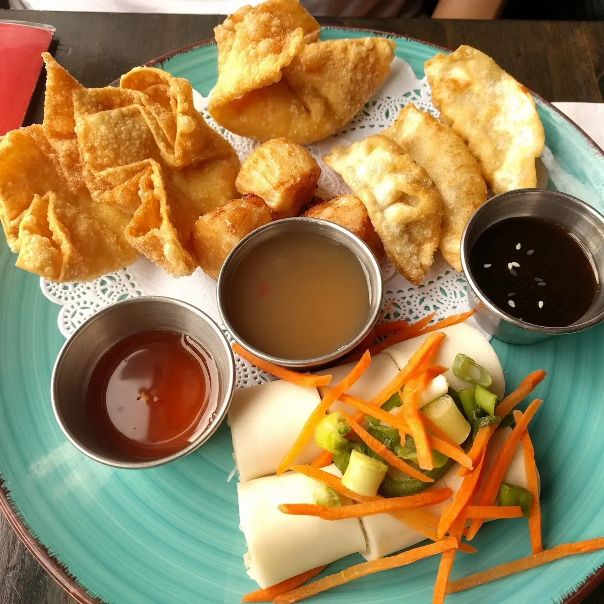Crab Rangoon Spring Rolls