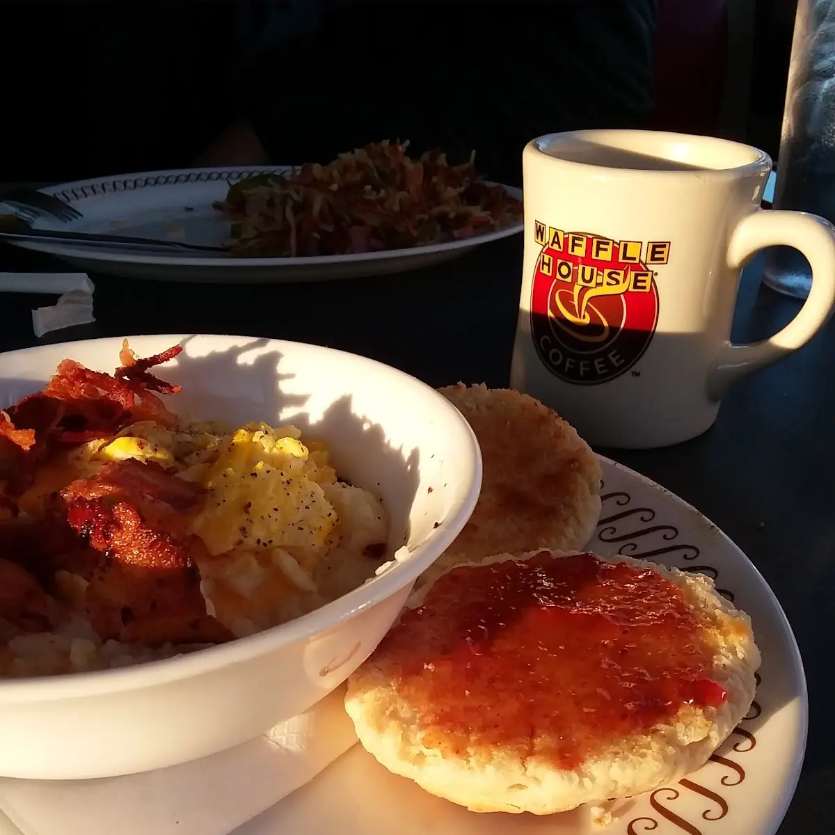 Bacon Egg & Cheese Grits Bowl