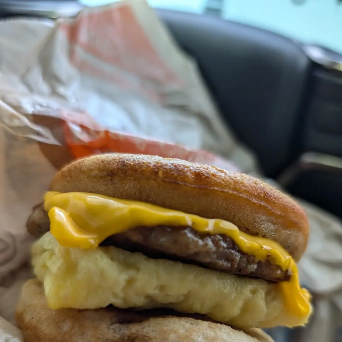 Sausage Egg & Cheese Mcgriddles