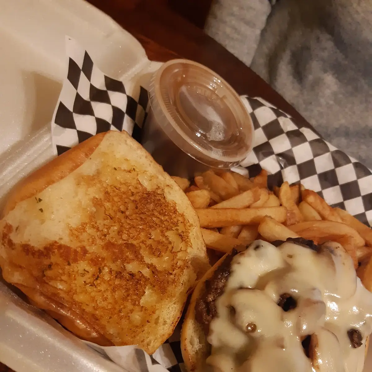 Mushroom Swiss Burger