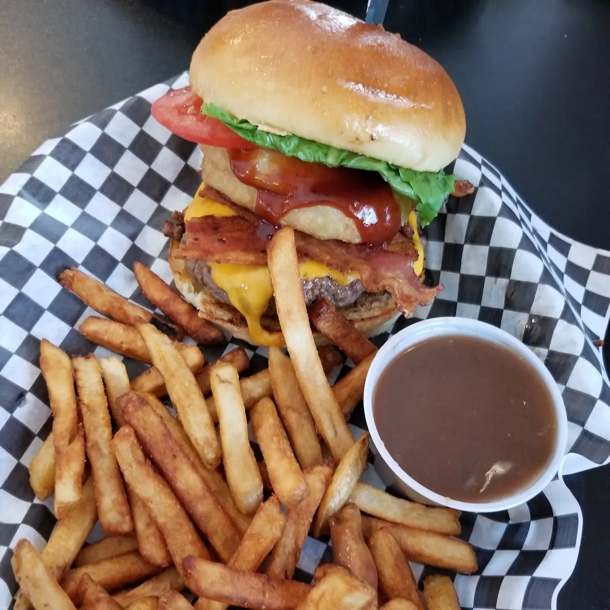 The Hideout Burger and Fries