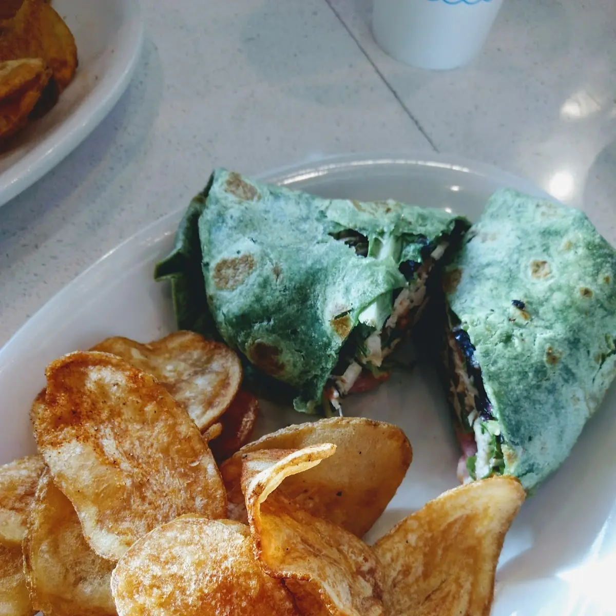 Meyer Lemon Chicken Wrap