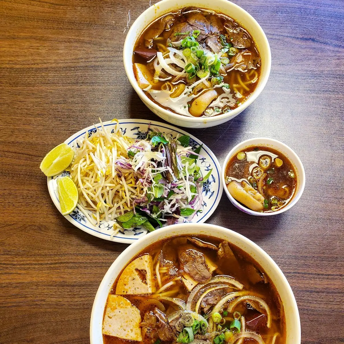 Spicy Beef Rice Noodle Soup