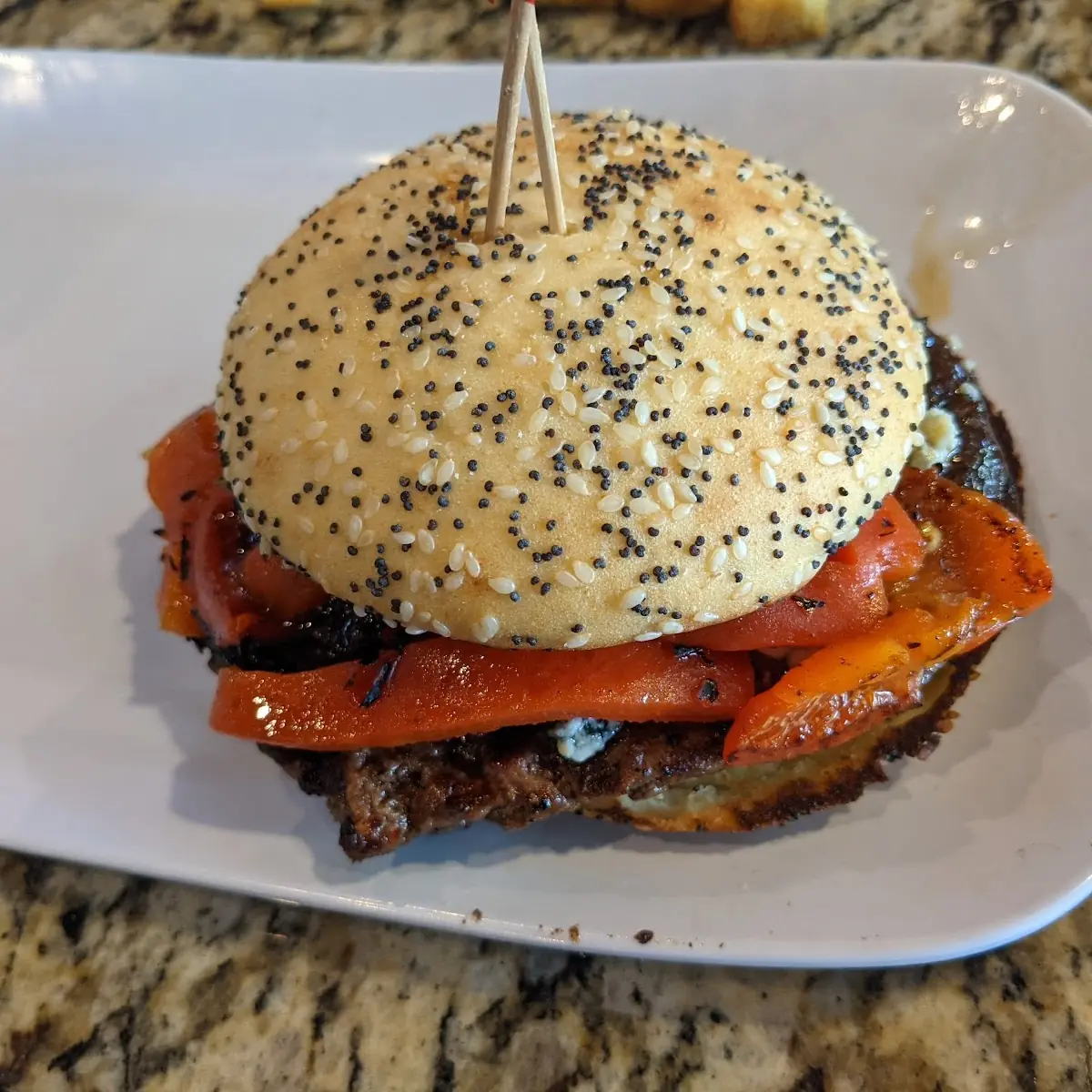 Gorgonzola Bacon Burger