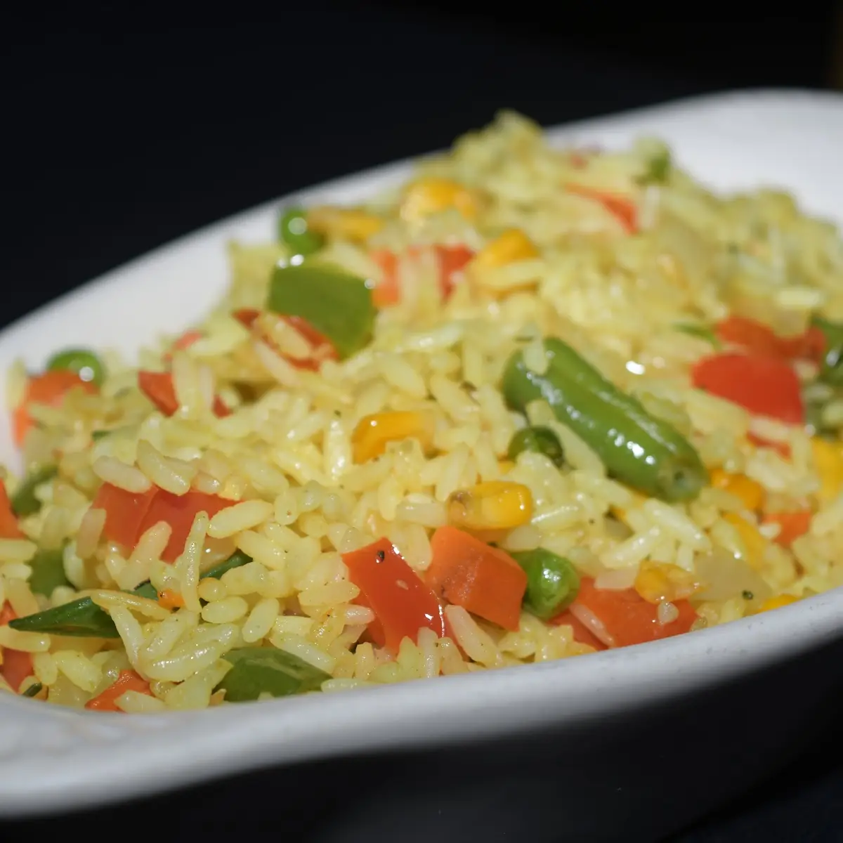 Fried Rice w Mixed Veg
