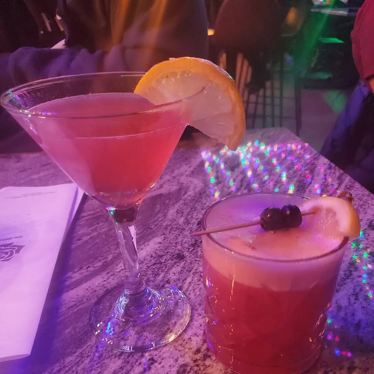 Blueberry Sour Pink Drink, the dotte