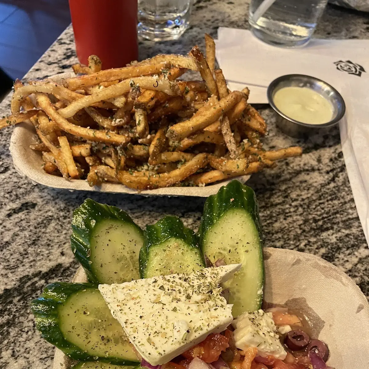 Cucumber Salad, the dotte