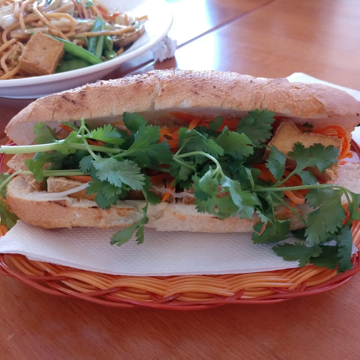 Banh MI Substitute Crispy Tofu