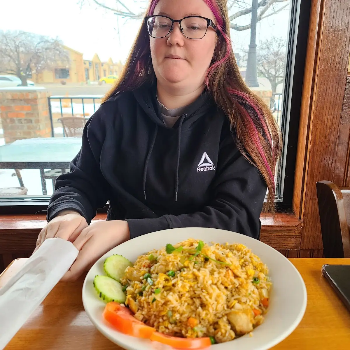 Chicken Fried Rice Plate