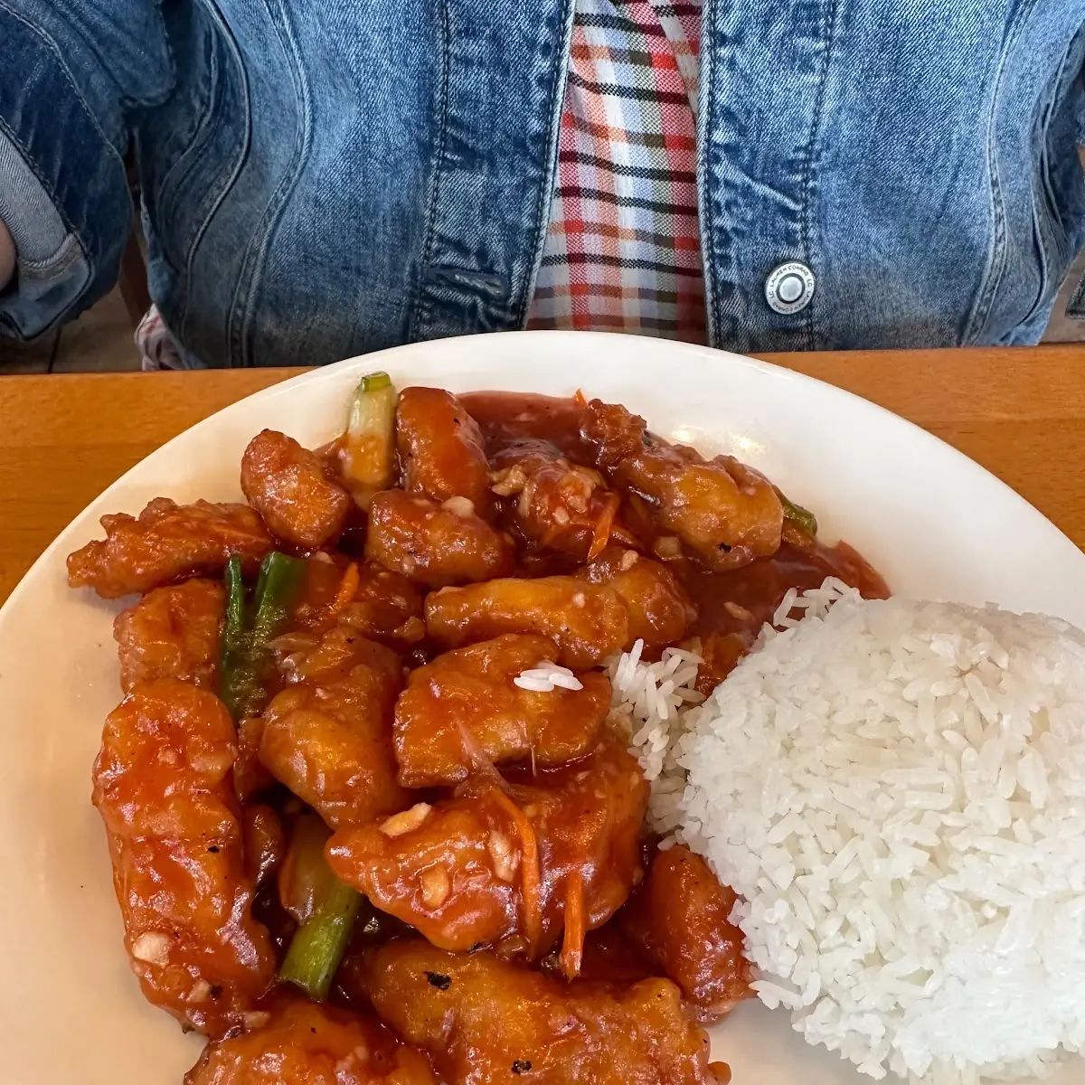 Orange Chicken Lunch