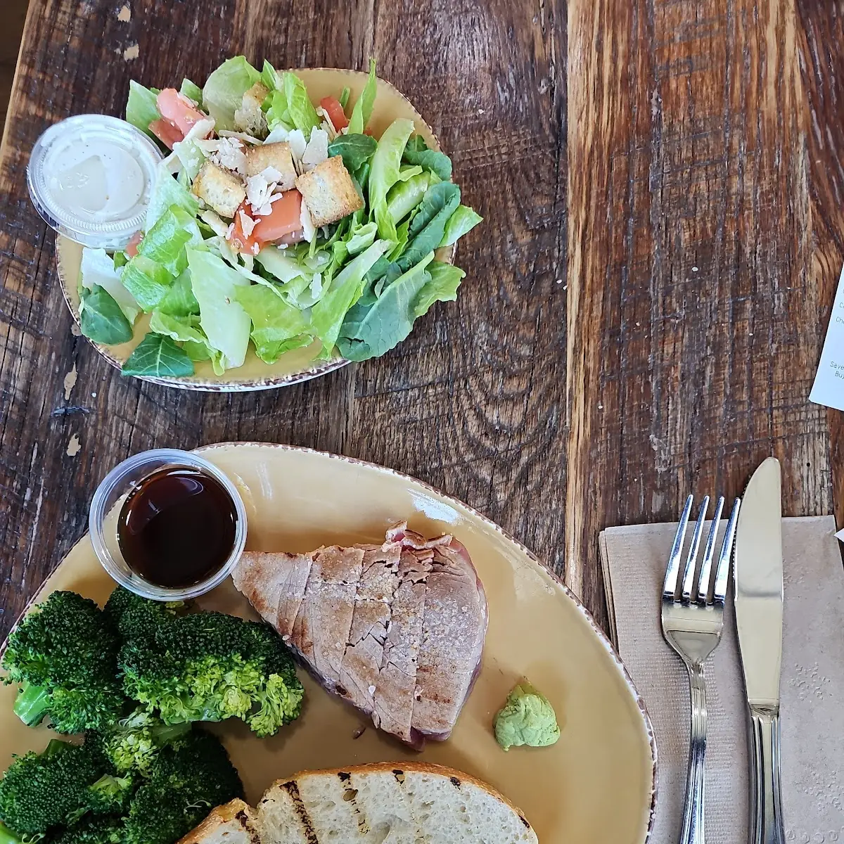 Ahi Tuna Plate