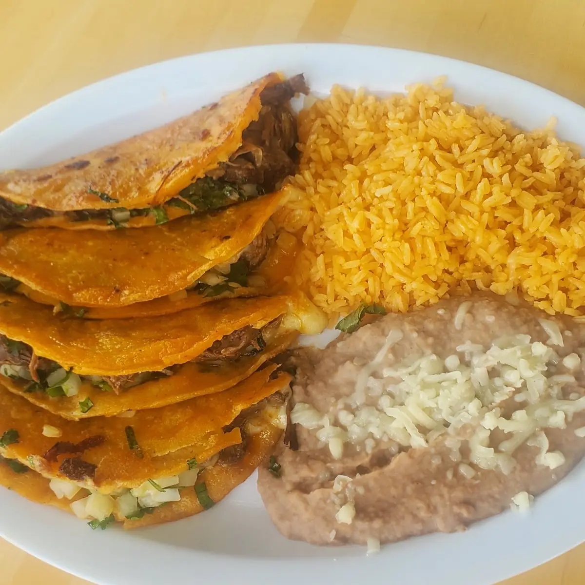 Quesadilla Dinner Chorizo/Mexican Sausage (3pc)