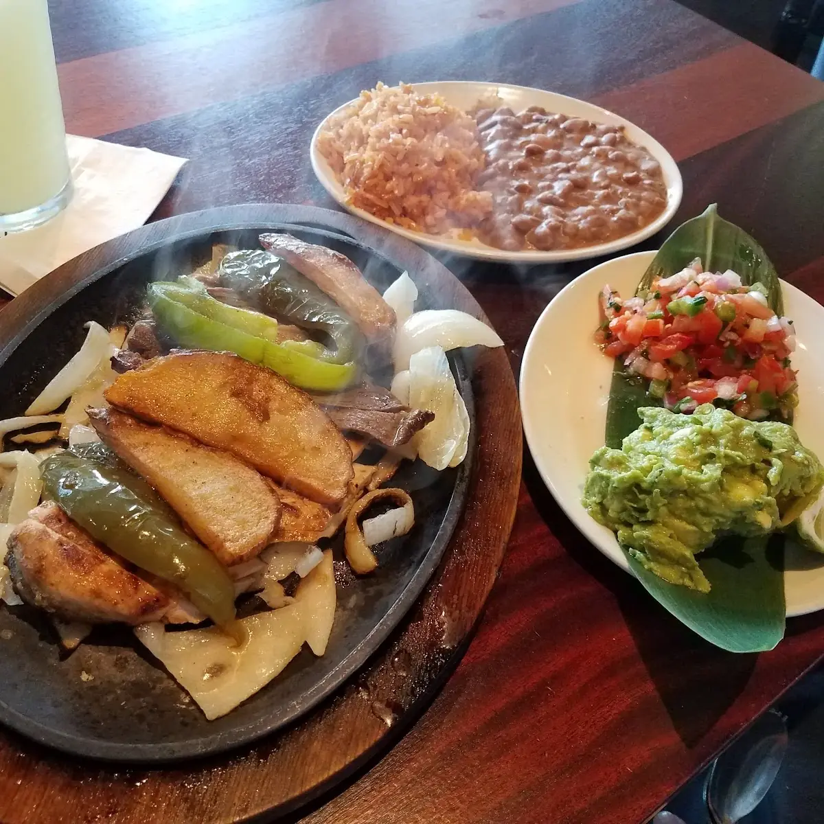 Chicken Fajitas Rice & Beans